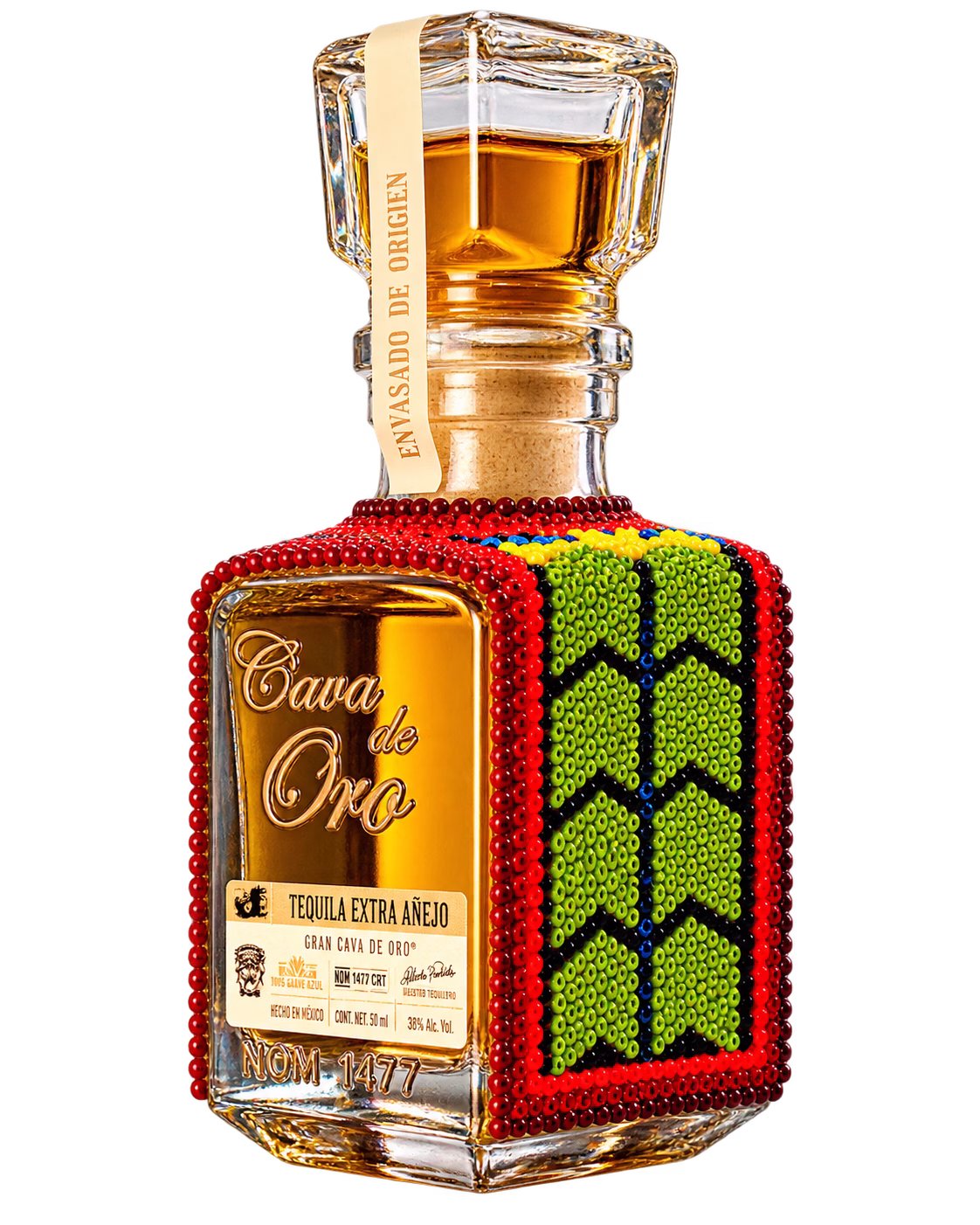 Extra Añejo Huichol Mini | Flechas Verdes